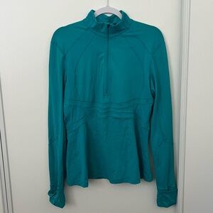Lululemon Teal Quater Zip